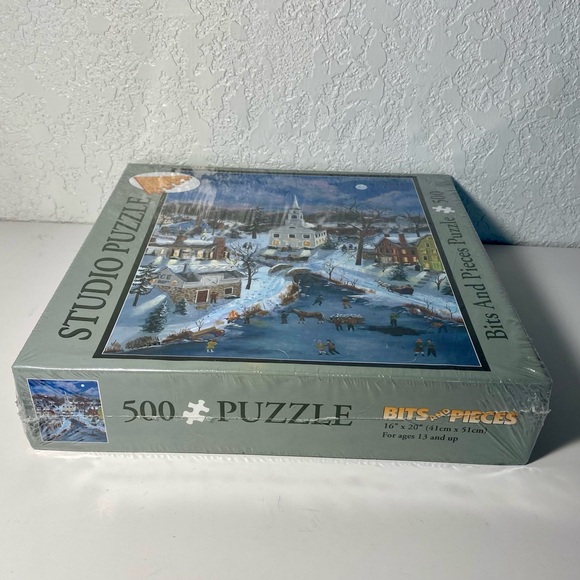 BITS AND PIECES, "CUTTING ICE", BOB FAIR, 500 PIECE Jigsaw Puzzle NEW & SEALED - Picture 4 of 6